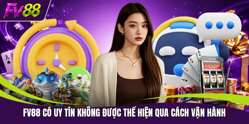 FV88 có uy tín không được thể hiện qua cách vận hành